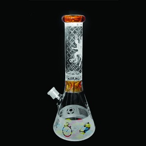 sandblasted Glass bong8