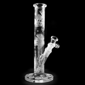 sandblasted Glass bong3